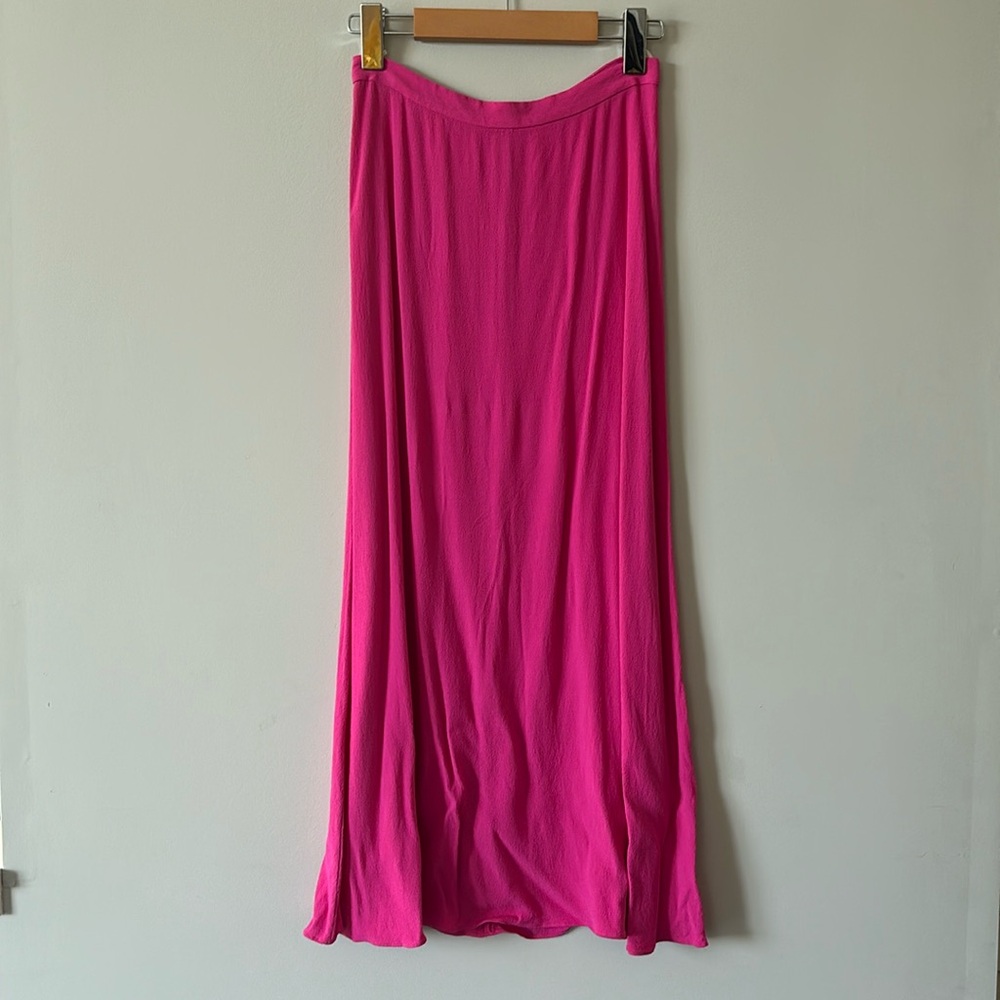 Wilfred Skirt Midi Aritzia Pink Electron size 2 xsmall small